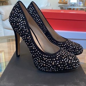INC size 6.5 heels with jeweled studs